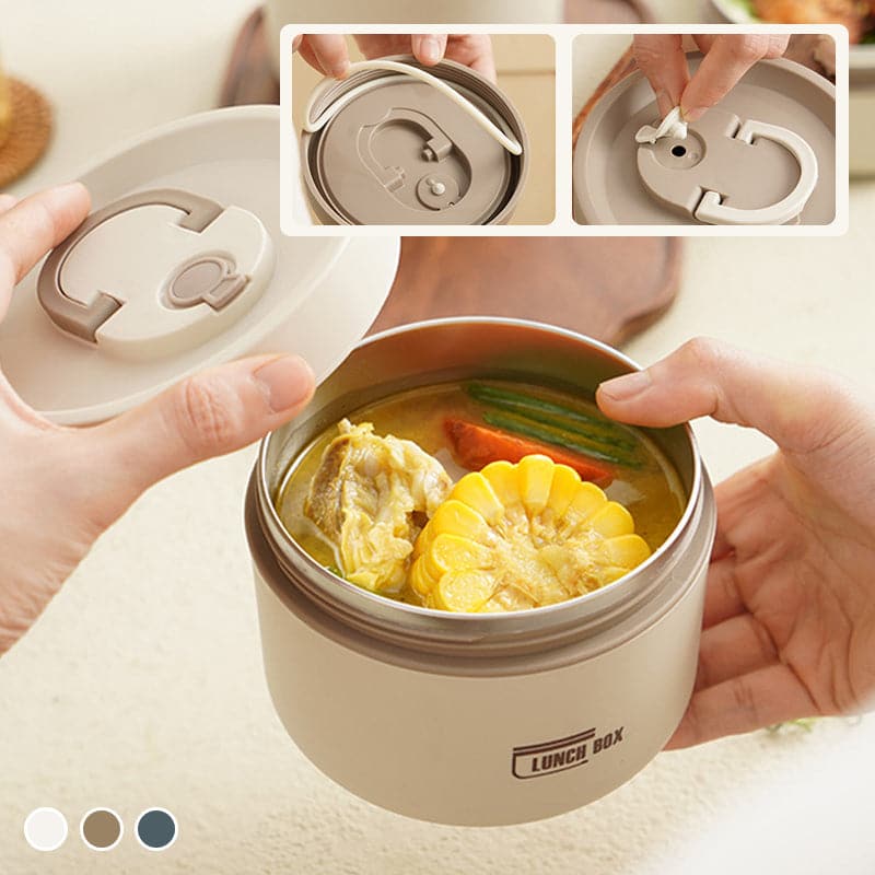 Insulated Lunch Box for Hot Meals on the Go