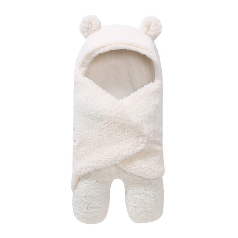 Kids' Newborn Swaddle Blanket with Infant Sleep Sack and Hooded Baby Sleeping Bag Design New Born