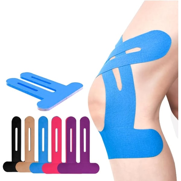 Kinesiology Tape for Knee and Ankle Support with Pre-Cut Strips