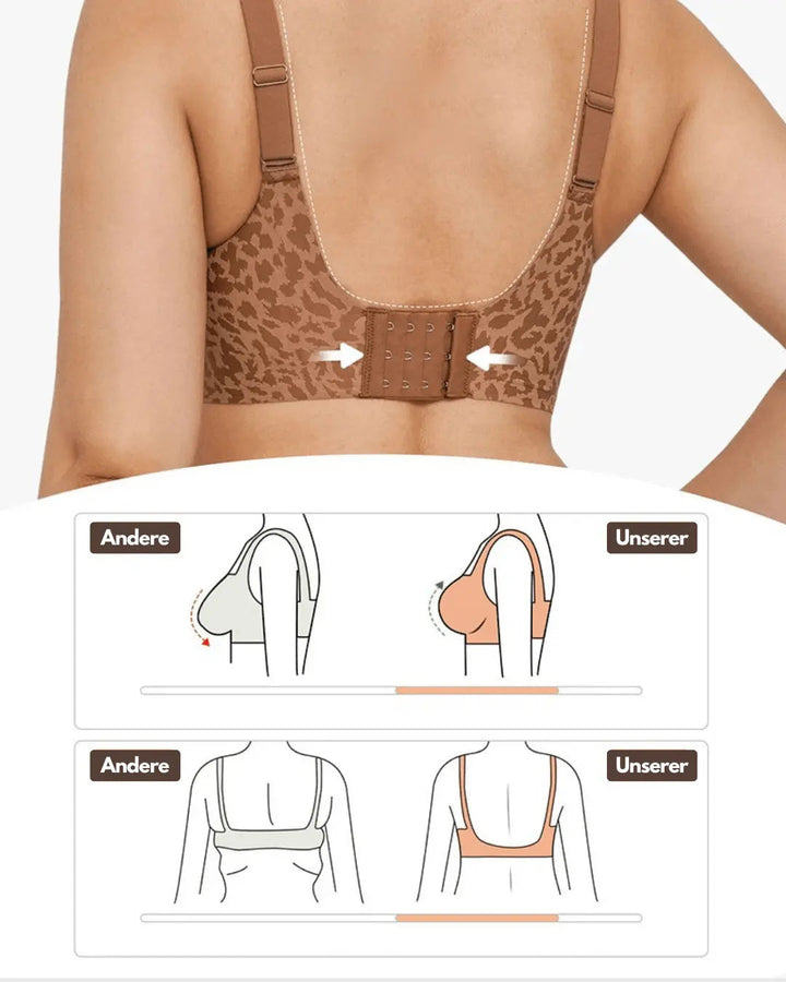 Wire-Free Comfort Bra for All-Day Support