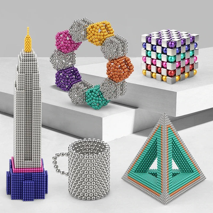 Magnetic Ball Building Set - MagnaBalls Creative Set