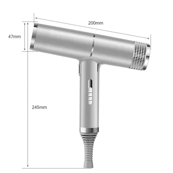 Hairvolt Professional Ultra-Lightweight Hairdryer | High-Speed Motor 110,000 rpm | Ion Technology & 3 Levels