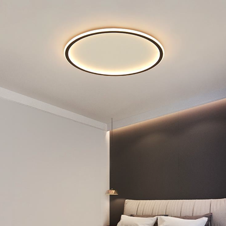 Scandinavian Round Ceiling Light with LED Lighting