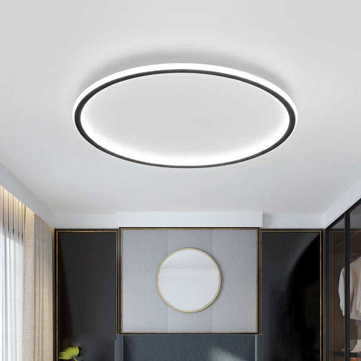 Scandinavian Round Ceiling Light with LED Lighting