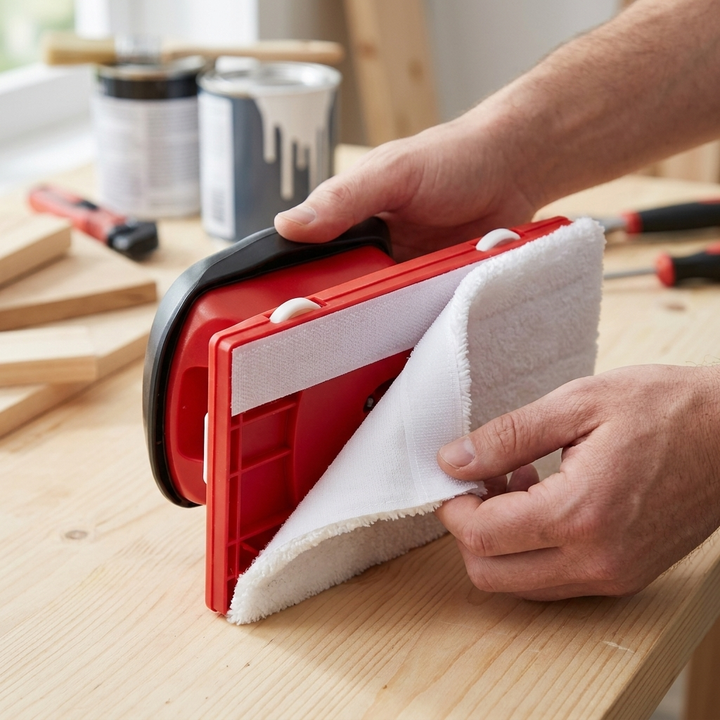 Replacement pads for paint edger tool