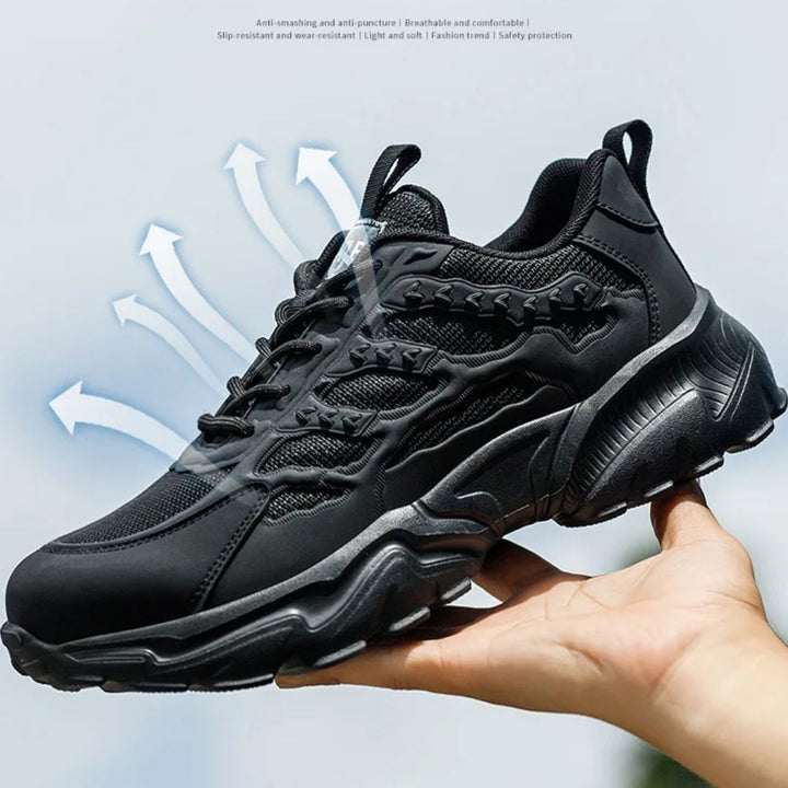 Indestructible Steel Toe-Cap Work Shoes - Safety and Comfort