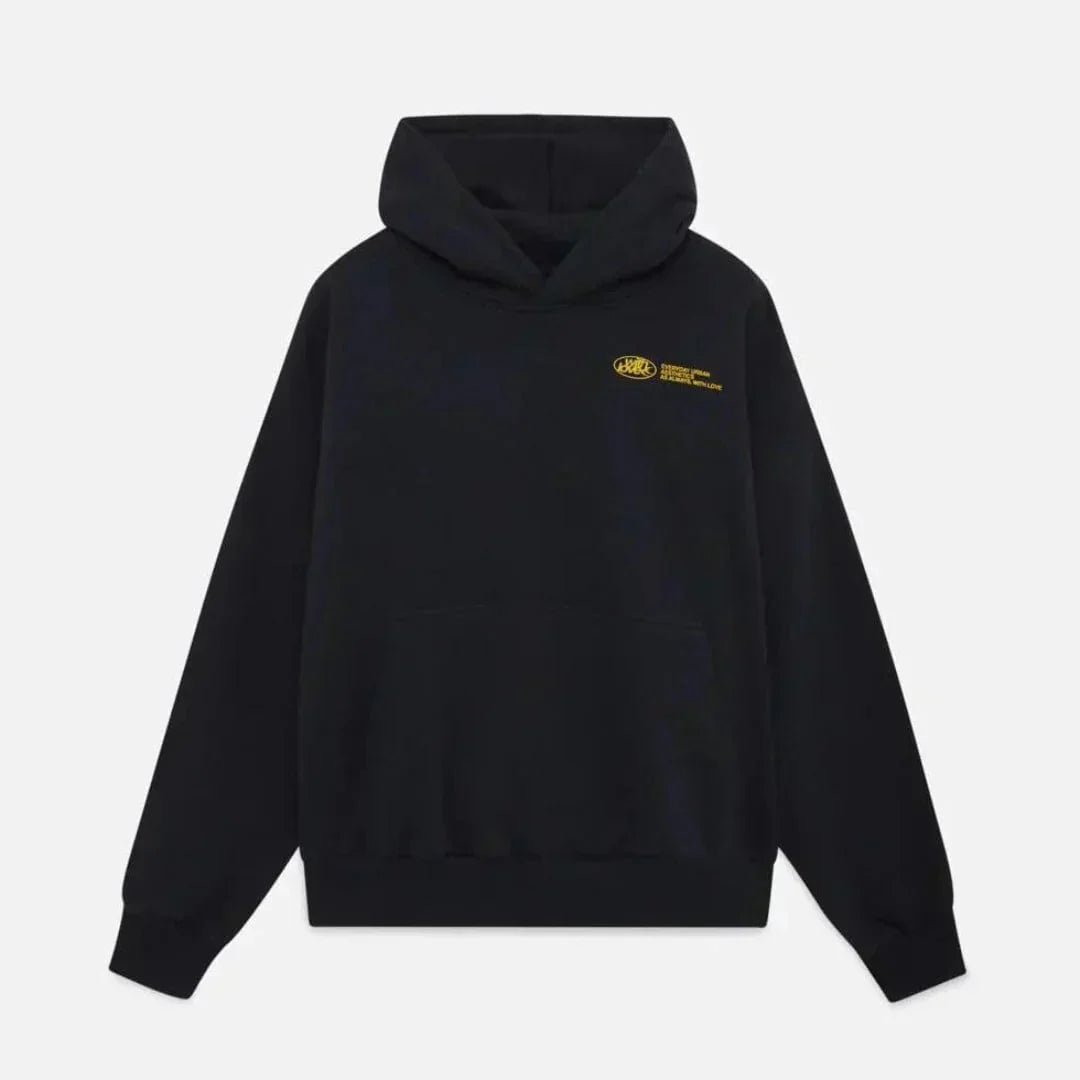 Warm Fall Hoodie with Back Print – Love
