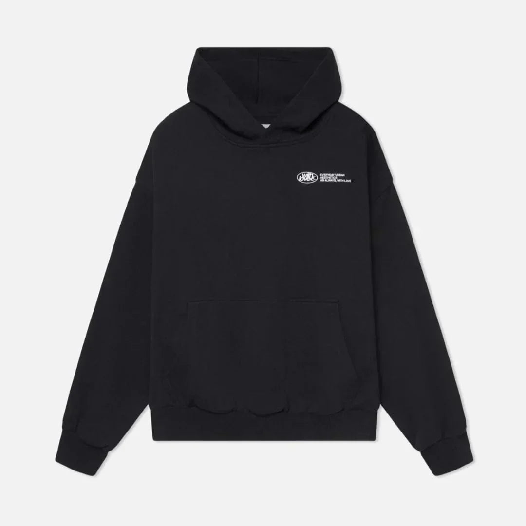 Warm Fall Hoodie with Back Print – Love