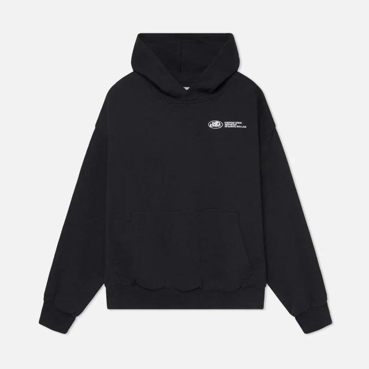 Warm Fall Hoodie with Back Print – Love