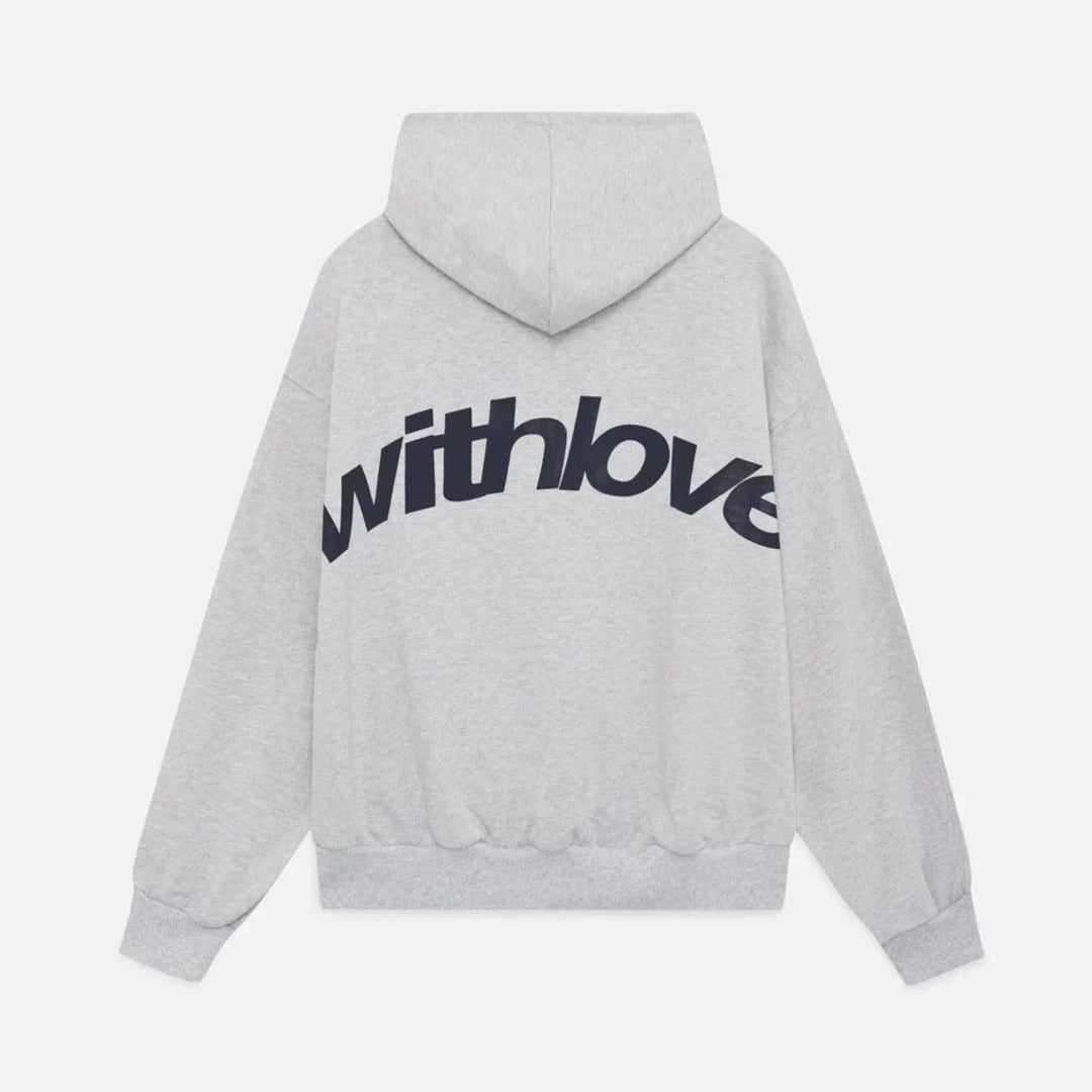 Warm Fall Hoodie with Back Print – Love
