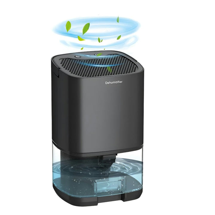 Portable Dehumidifier for Basement Crawl Space and Small Bedroom with Transparent Water Tank