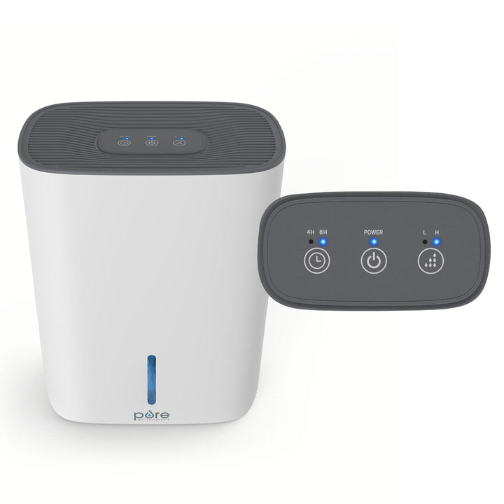 Portable Dehumidifier with Timer for Basement Crawl Space and Bathroom And Air Purifier