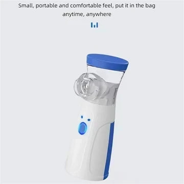 Portable Mesh Inhaler for Adults and Children – Quiet, USB-Rechargeable Inhaler