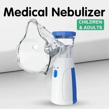 Portable Mesh Inhaler for Adults and Children – Quiet, USB-Rechargeable Inhaler