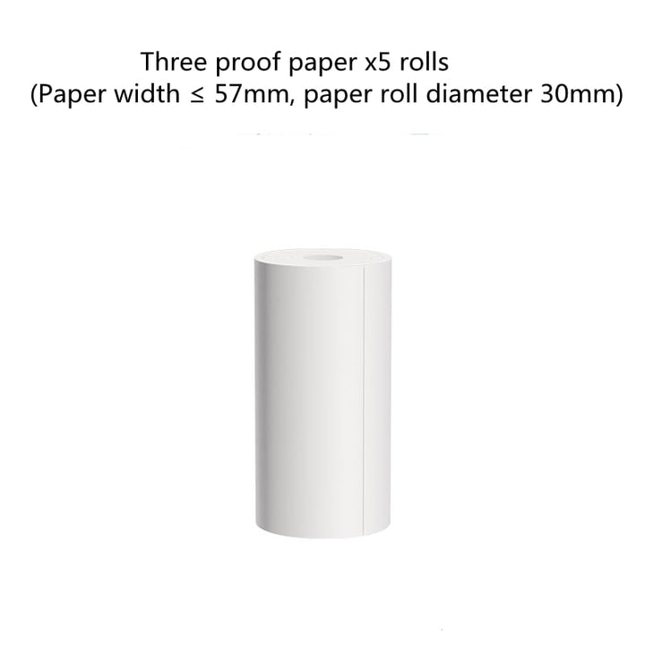 Portable Thermal Label Printer with Bluetooth Wireless Connectivity for Handheld Direct Printing