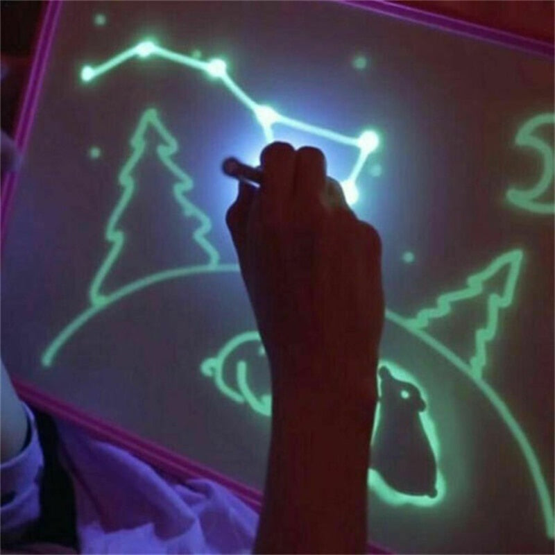 Light Board for Drawing Without Paint for Kids – Reusable & Magical