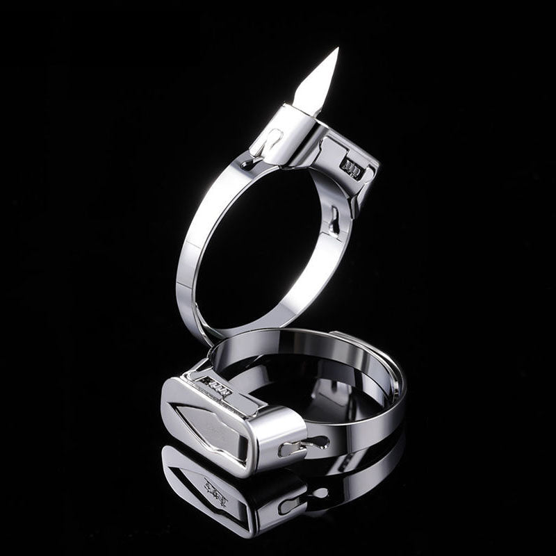 Stainless Steel Self-Defense Ring