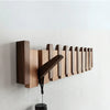 Wooden Piano-Style Coat Rack - Melodia