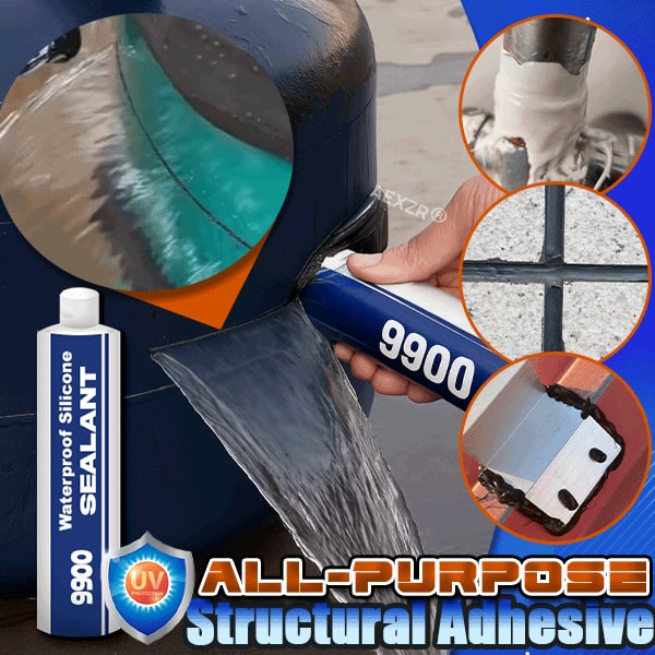 Silicone Sealant Waterproof Liquid Rubber Caulk for Flexible Bonding 100% Silicone