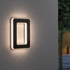 Solar-lit house number with LED and dusk sensor