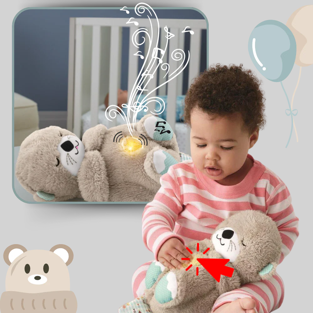 Soothing Otter Plush – Calming Sleep Companion