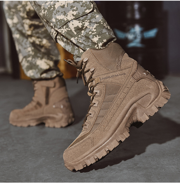 Waterproof Tactical Work Boots with Puncture Protection – TrailForce Tactical