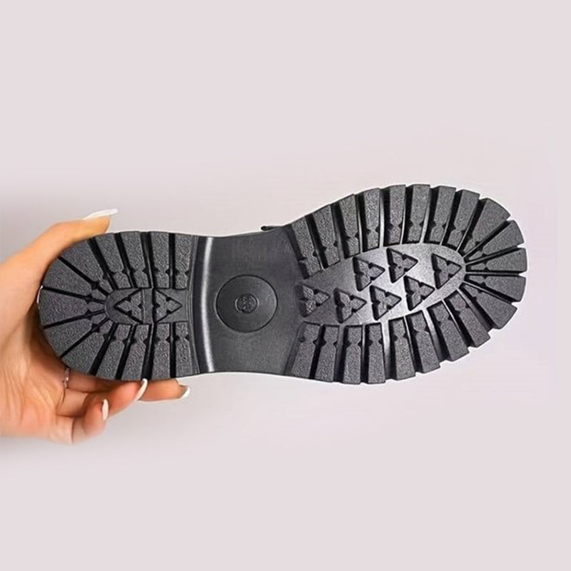Orthopedic Comfort Loafers with Padded Platform Sole