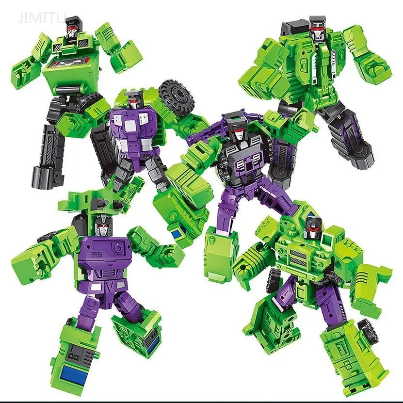 Transforming Robot Car - 6-in-1 Action Figure