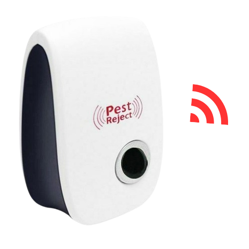 Ultrasonic Pest Repeller Insect and Bug Control with Plug-In Electronic Design and LED Indicator