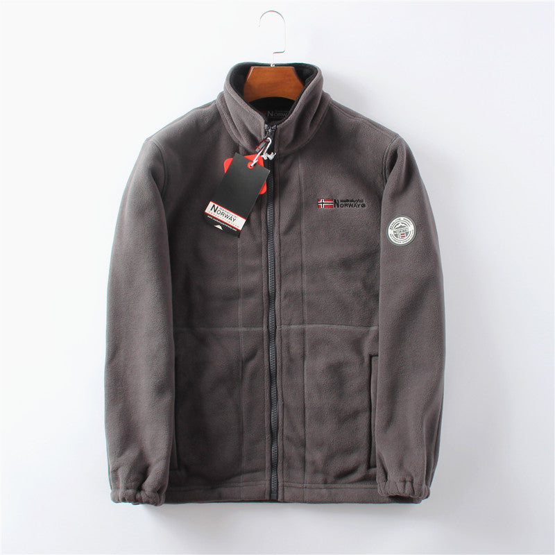 Ultra-Warm Unisex Fleece Jacket - Comfortable and Stylish