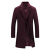 Men's Wool Coat for Fall and Winter - Tomas