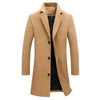 Men's Wool Coat for Fall and Winter - Tomas