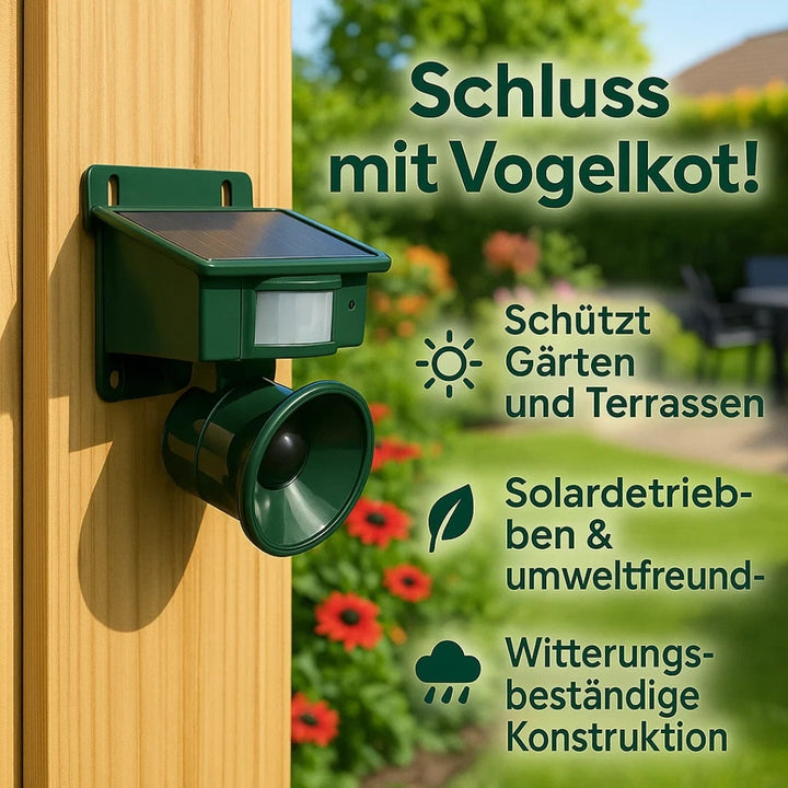 Keep Pigeons Off Your Balcony and Garden | Bird Defense Device | VogelBlock