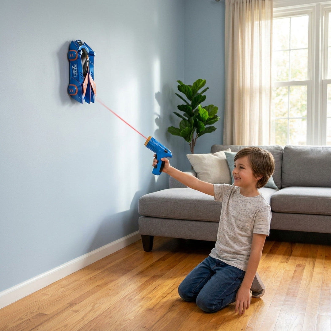 Wall Climbing Rc Car with Laser Pointer Control and USB Rechargeable Battery