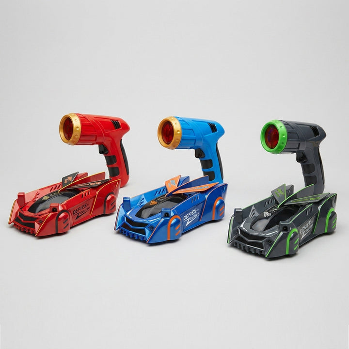 Wall Climbing Rc Car with Laser Pointer Control and USB Rechargeable Battery