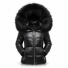 Women's Thick Lined Winter Jacket with Hood, Wind- and Water-Repellent.