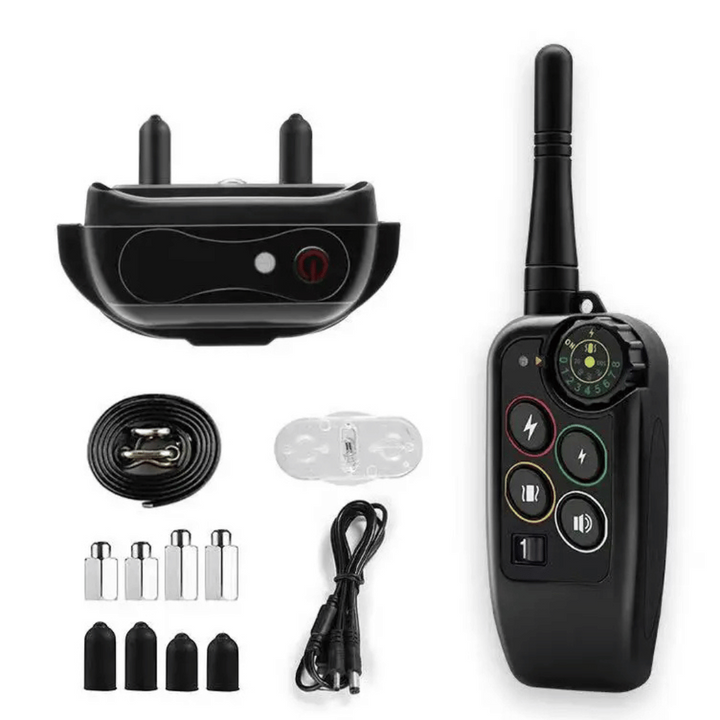 Waterproof Dog Training Collar and Shock with Remote Control and E-Collar Receiver E