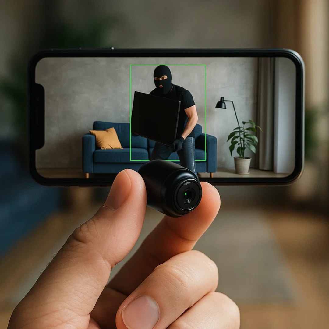 Wireless Security Camera Mini Spy with Motion Detection and Night Vision
