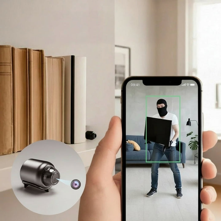 Wireless Security Camera Mini Spy with Motion Detection and Night Vision