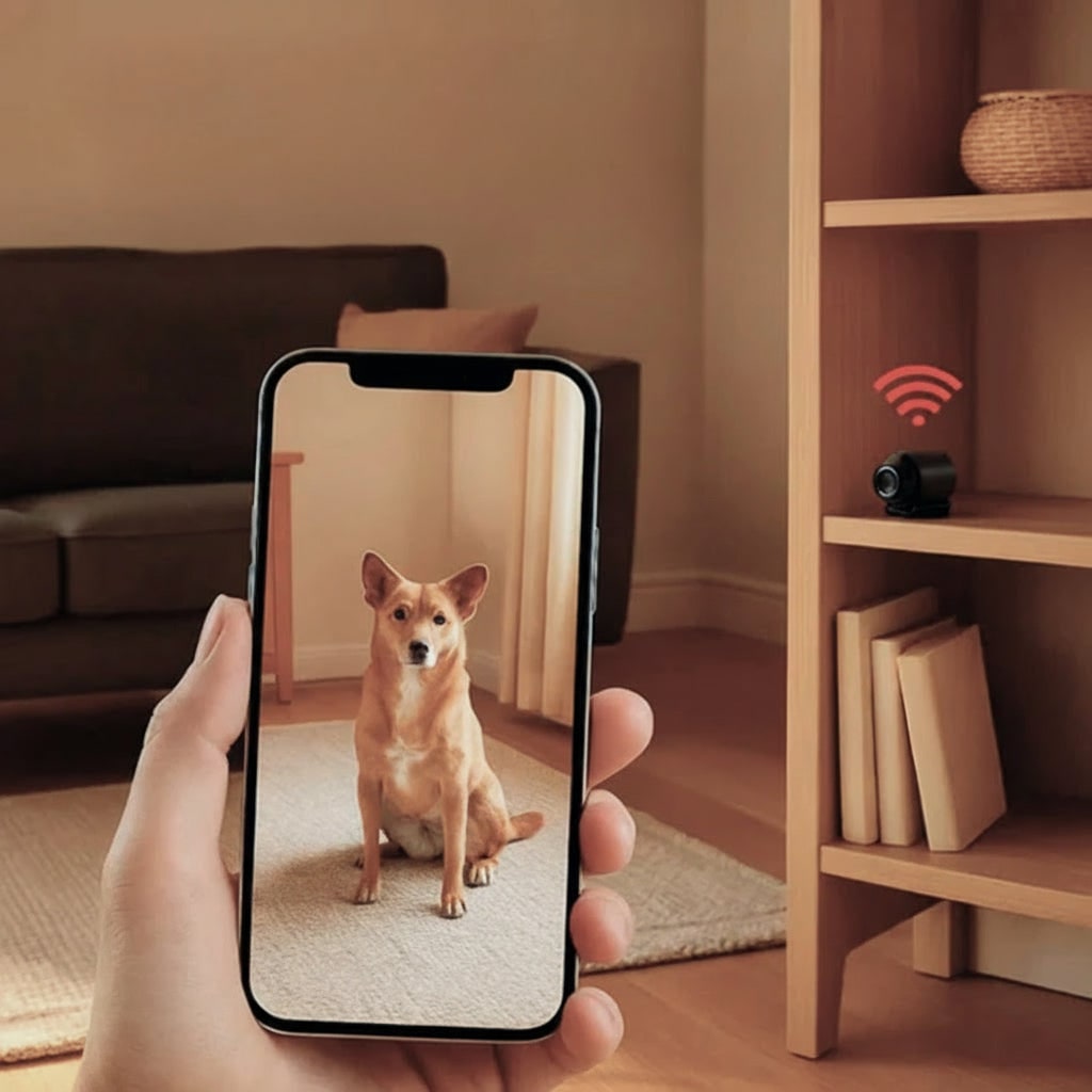 Wireless Security Camera Mini Spy with Motion Detection and Night Vision