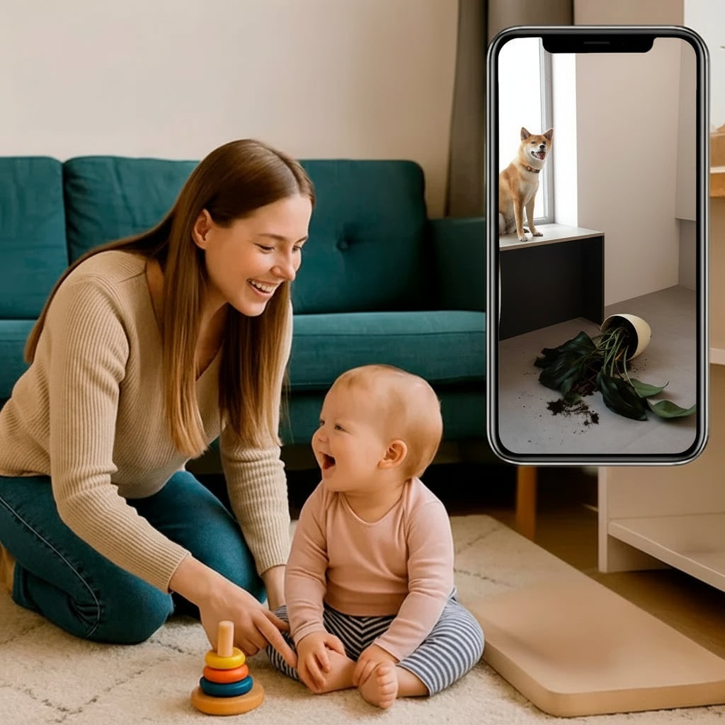 Wireless Security Camera Mini Spy with Motion Detection and Night Vision