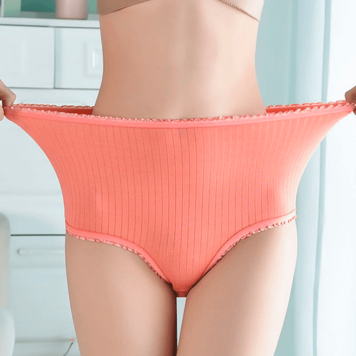 Women's Leakproof Briefs 3-Pack - Breathable Ribbed Briefs