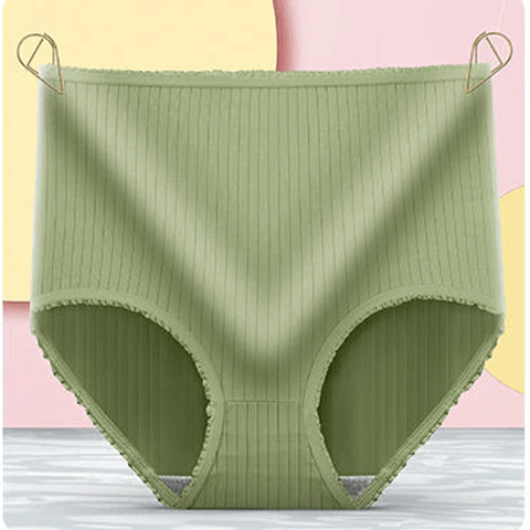 Women's Leakproof Briefs 3-Pack - Breathable Ribbed Briefs
