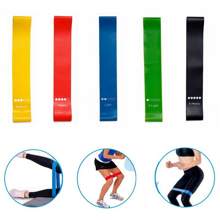 Workout Resistance Bands with Handles and Loop Design for Exercise Elastic Training